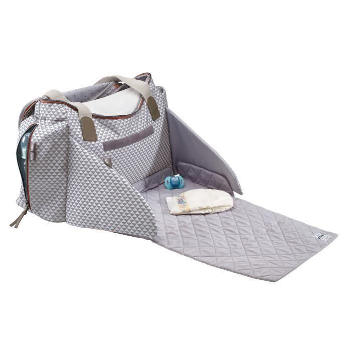 BEABA Sydney II Play Print Gris / Coral Bolsa 2 BEABA Sydney II Play Print Gris / Coral Bolsa 2