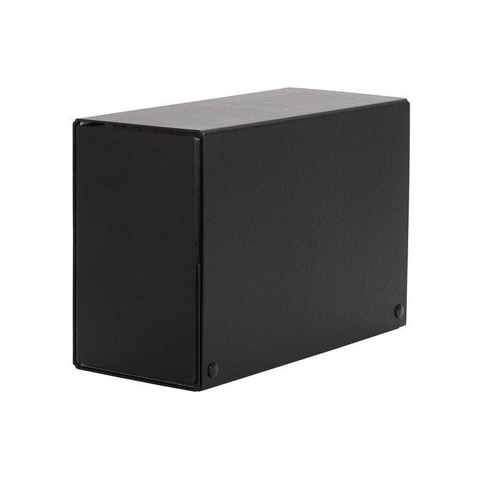 Pardo Carpeta de proyectos extra folio cartón forrado negro lomo 120 mm con broche - 240 x 350 mm