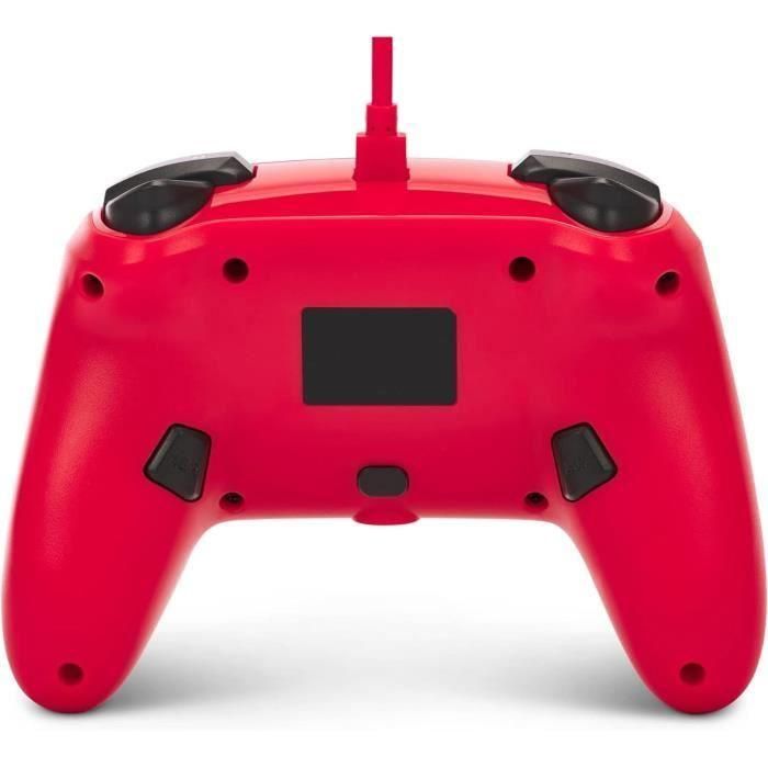 Power A 1526539-01 Mando con Cable Mejorado para Nintendo Switch - Speedster Mario, Compatible con Switch OLED y Switch, Diseño Oficial Nintendo 3