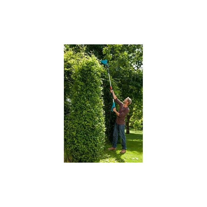 Gardena THS 500 Cortadora de Setos Eléctrica 500W, 48cm de Cuchilla, Telescópica hasta 3.5m, Cabezal Inclinable 90° para ramas de 18mm 1 Gardena THS 500 Cortadora de Setos Eléctrica 500W, 48cm de Cuchilla, Telescópica hasta 3.5m, Cabezal Inclinable 90° para ramas de 18mm 1