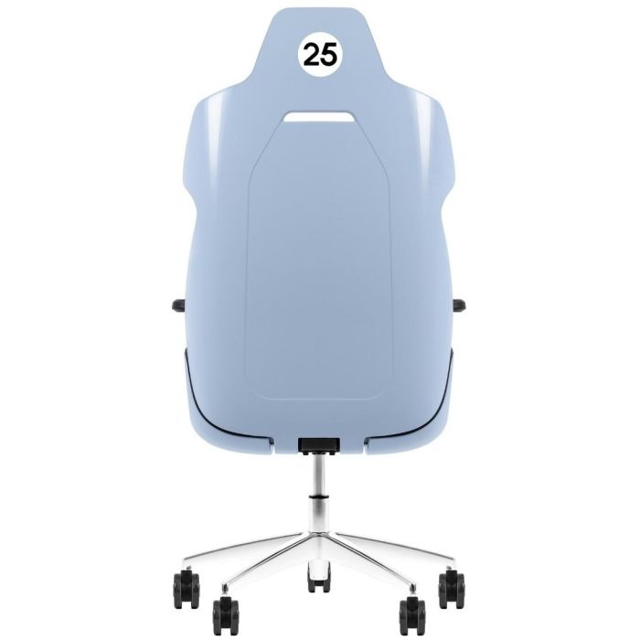Thermaltake ARGENT E700 Silla Gaming PC Hydrangea Blue Cuero/Aluminio, Reposabrazos 4D, hasta 150kg 2