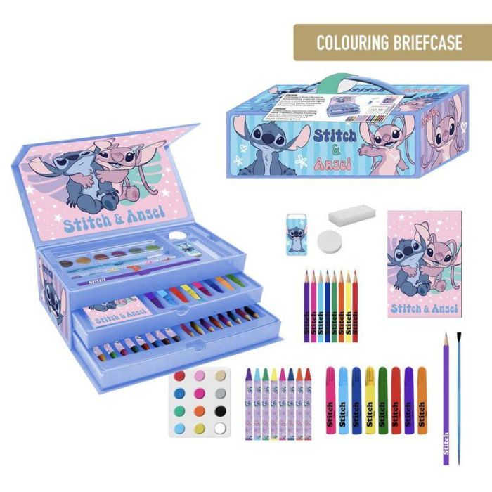 CERDÁ Maletín Coloreable Stitch Disney