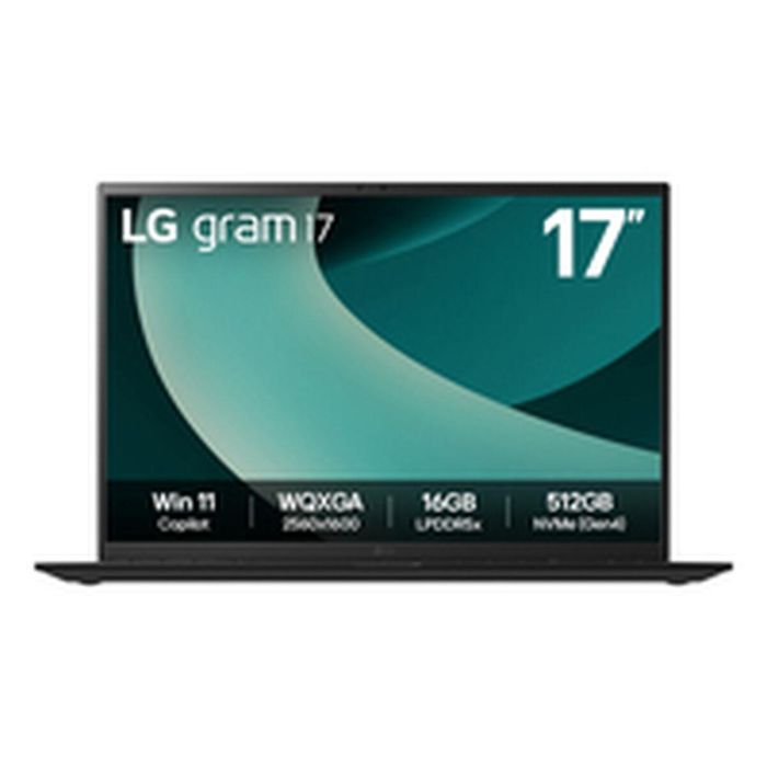 LG Portátil 17Z90T Intel Core Ultra 7 255H 32 GB LPDDR5x 1 TB SSD WQXGA Windows 11 Home Negro 1