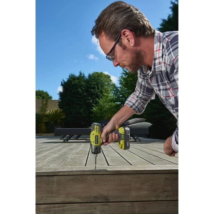 Paquete de baterías + con cargador - RYOBI - Litio 18 V - 2.0 Ah Compacto 3 Paquete de baterías + con cargador - RYOBI - Litio 18 V - 2.0 Ah Compacto 3