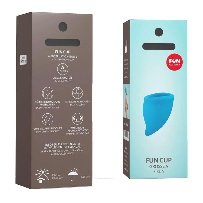 Copa Menstrual Fun Factory Fun Cup Turkis 1 Copa Menstrual Fun Factory Fun Cup Turkis 1