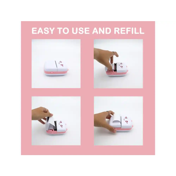 Wondee Mini Impresora Térmica Funny Pink Bluetooth para Móvil iOS Android 6