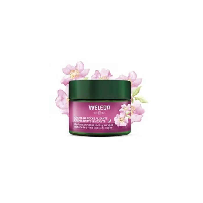 Crema De Noche Alisante Rosa Mosqueta Y Té Blanco