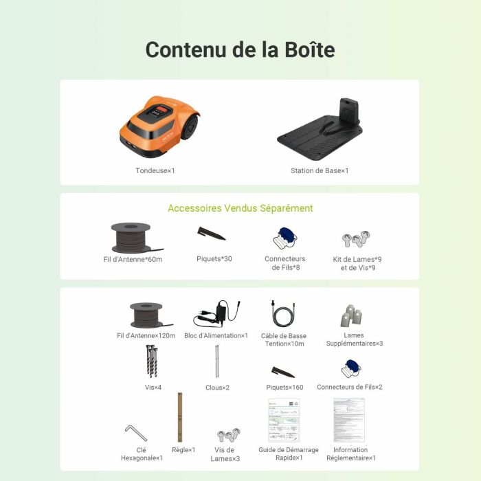Robot cortacésped Ezviz RM600 600 M² 1