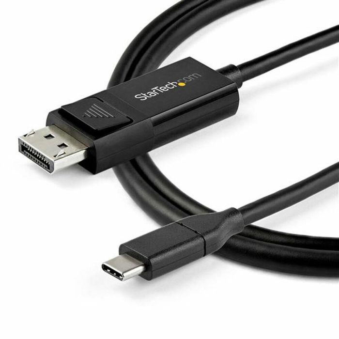 Adaptador USB C a DisplayPort Startech CDP2DP142MBD (2 m) Negro 0 Adaptador USB C a DisplayPort Startech CDP2DP142MBD (2 m) Negro 0