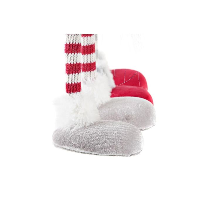 Figura Navidad Tradicional DKD Home Decor Gris Rojo 12 x 55 x 15 cm (2 Unidades) 2 Figura Navidad Tradicional DKD Home Decor Gris Rojo 12 x 55 x 15 cm (2 Unidades) 2