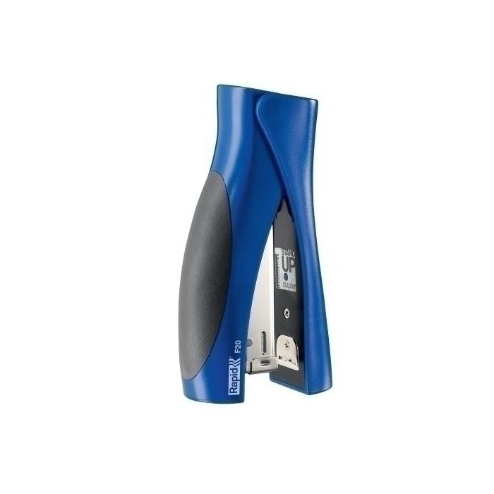Rapid Grapadora vertical Ultimate F20, capacidad 20 hojas, usa grapas 24/6 y 26/6, de plástico para oficina y hogar
