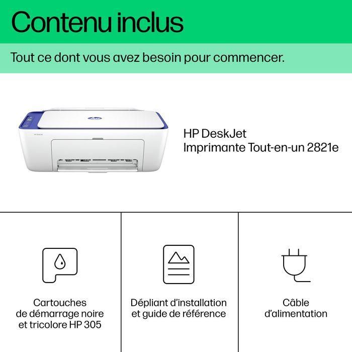 HP 2821e Impresora Multifunción All-in-One Inalámbrica. Imprime, escanea y copia. Compacta y fácil de usar para hogar 12 HP 2821e Impresora Multifunción All-in-One Inalámbrica. Imprime, escanea y copia. Compacta y fácil de usar para hogar 12