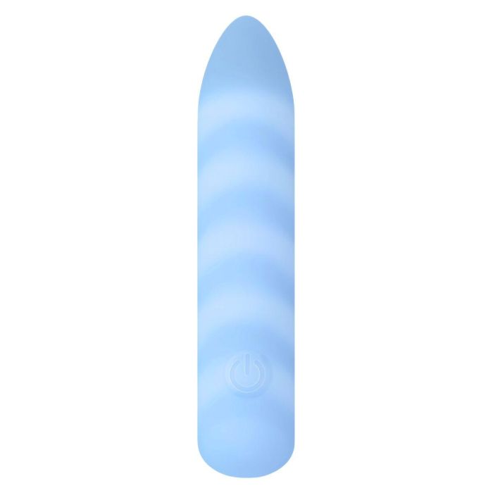 Vibrador Evolved Playboy Azul Blanco 6 Vibrador Evolved Playboy Azul Blanco 6