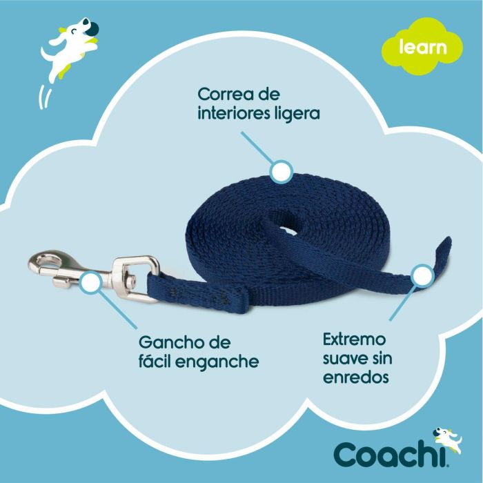 Correa para Perro Coachi Azul 2,5 m Entrenamiento 1