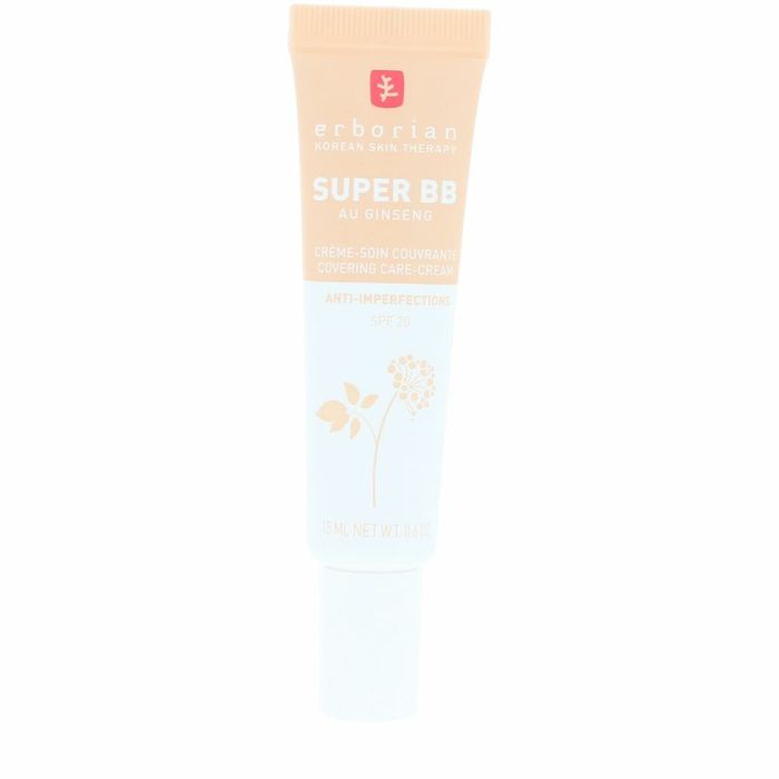 Erborian SUPER BB AU GINSENG Crema Anti-Imperfecciones SPF20 #Dorado 15 ml - Maquillaje y Tratamiento