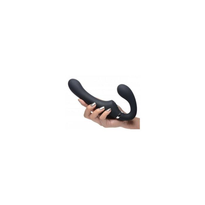 Consolador de Doble Penetración XR Negro Silicona 5 Consolador de Doble Penetración XR Negro Silicona 5