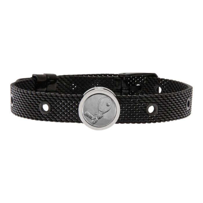 Pulsera Unisex Tennis Player Talent Jewels TJA-1-18-03-2-235 Negro