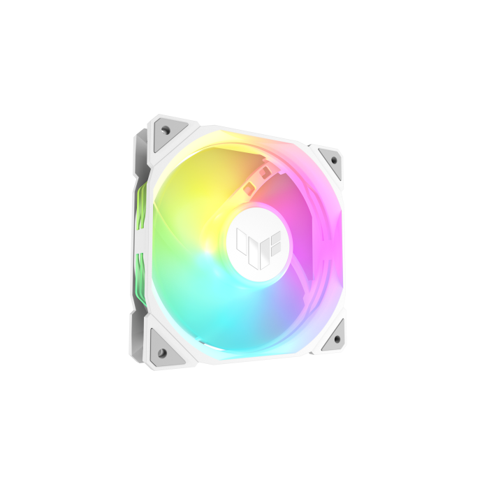 Asus TUF GAMING TR120 ARGB REVERSE 1-pack White Carcasa del ordenador Refrigerador de aire 12 cm Blanco Iluminación LED RGB 2