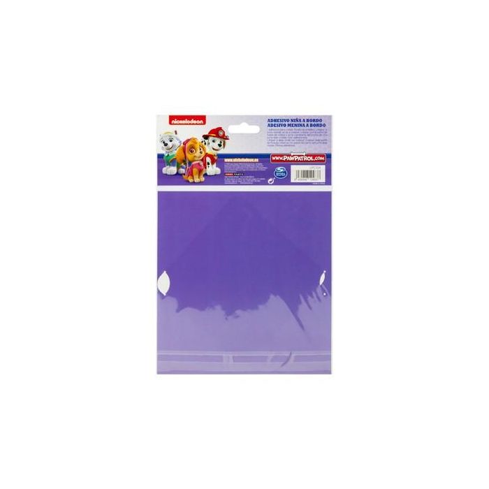 Patrulla Canina Pegatina Niña A Bordo LPC104 Adhesivo para Cristal 2