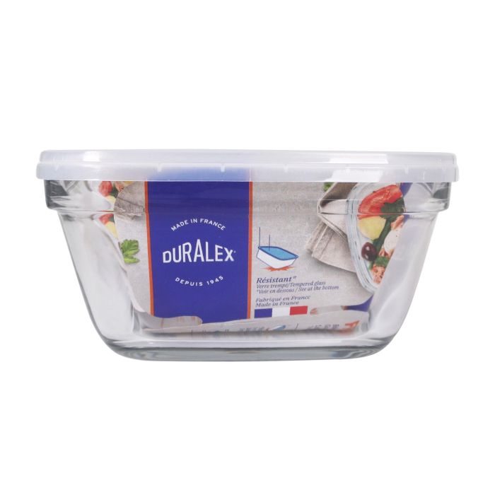 Duralex Fiambrera Rectangular 1.7L - 21.5 x 16.5 x 8 cm con Tapa Transparente (6 Unidades) Duralex Fiambrera Rectangular 1.7L - 21.5 x 16.5 x 8 cm con Tapa Transparente (6 Unidades)