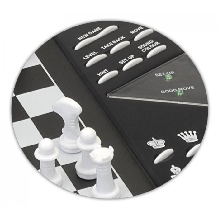 Ajedrez electrónico chessman elite con cuatro estilos de juego diferentes. 40.50x35x8 cm 3 Ajedrez electrónico chessman elite con cuatro estilos de juego diferentes. 40.50x35x8 cm 3
