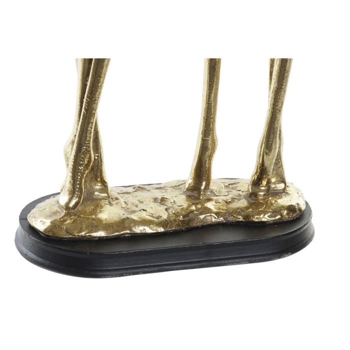 Figura Romantico DKD Home Decor Dorado Negro 9.8 x 44.5 x 25 cm 1