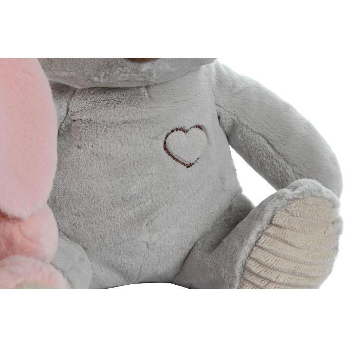 Peluche Kids DKD Home Decor Marron Blanco 20 x 28 x 25 cm (4 Unidades) 2