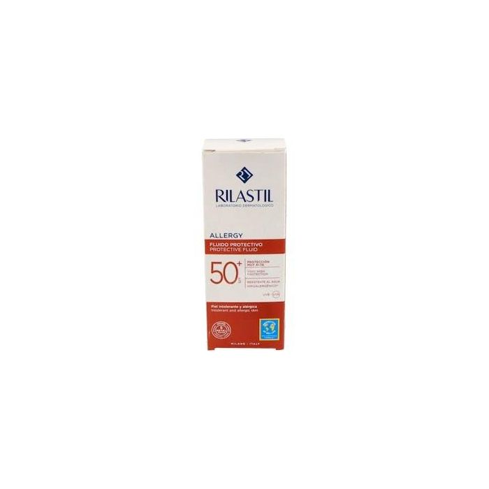 Rilastil SUN SYSTEM Allergy Protector Solar Facial Ultrafluido SPF 50+ Piel Sensible y Reactiva 50 ml