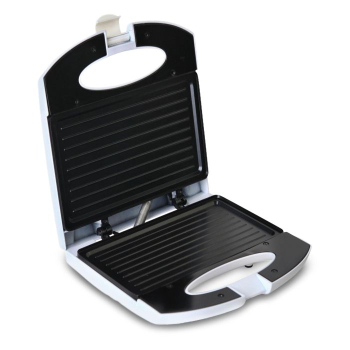 Basic Home Sandwichera Plana Blanca 700-800 W, 21.8 x 21.5 x 6.5 cm (4 Unidades)