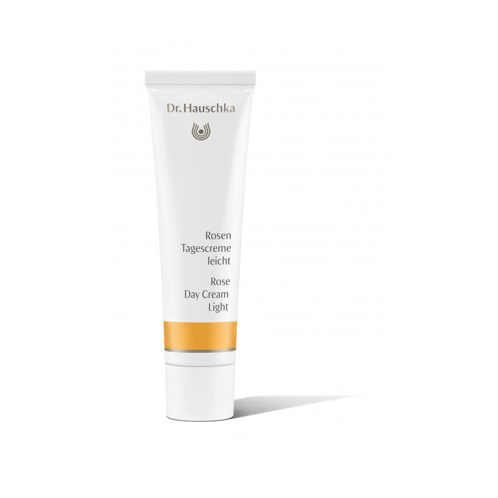 DR. HAUSCHKA Crema de Rosas Light 30ml para Piel Sensible, Normal, Seca e Irritada