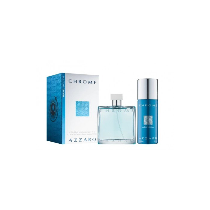 Set Chrome Edt 100 + Deo Spray 150Ml = 300Ml 2