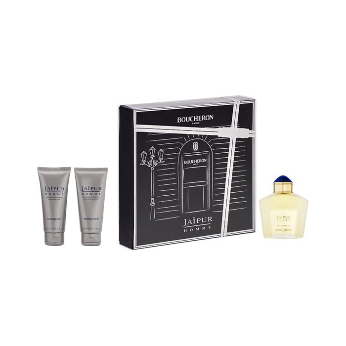 Boucheron Jaipur Homme Eau de Parfum 100Ml + Allover Shower Gel Tube 100Ml + After Shave Balm Tube 100Ml 0 Boucheron Jaipur Homme Eau de Parfum 100Ml + Allover Shower Gel Tube 100Ml + After Shave Balm Tube 100Ml 0