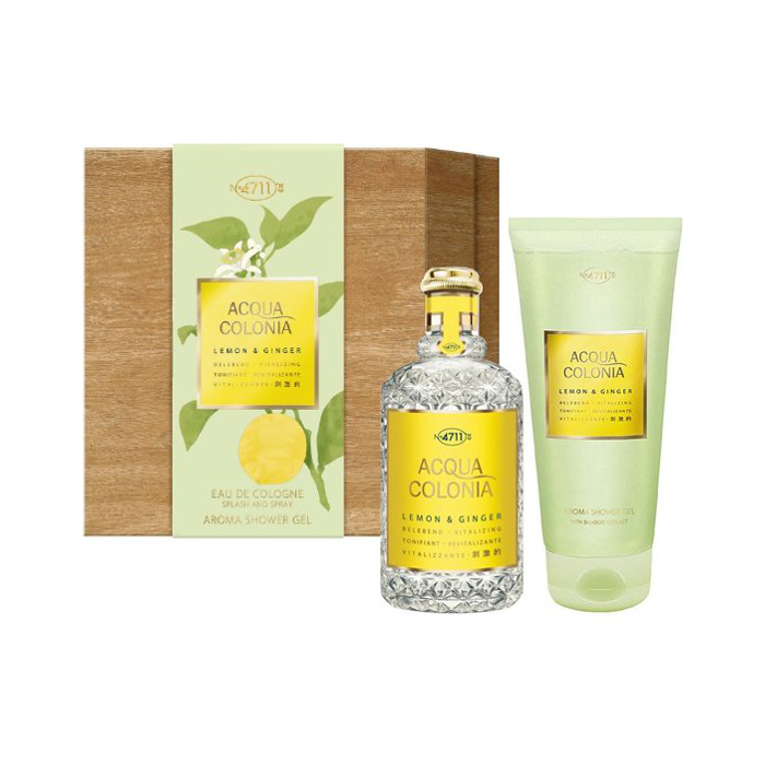 4711 Acqua Colonia Lemon & Ginger Set I. - Edc U 170 mL + Shower Gel 200 mL 1
