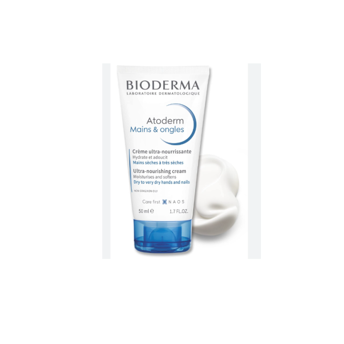 Bioderma Atoderm Crema de Manos y Uñas 50 ml
