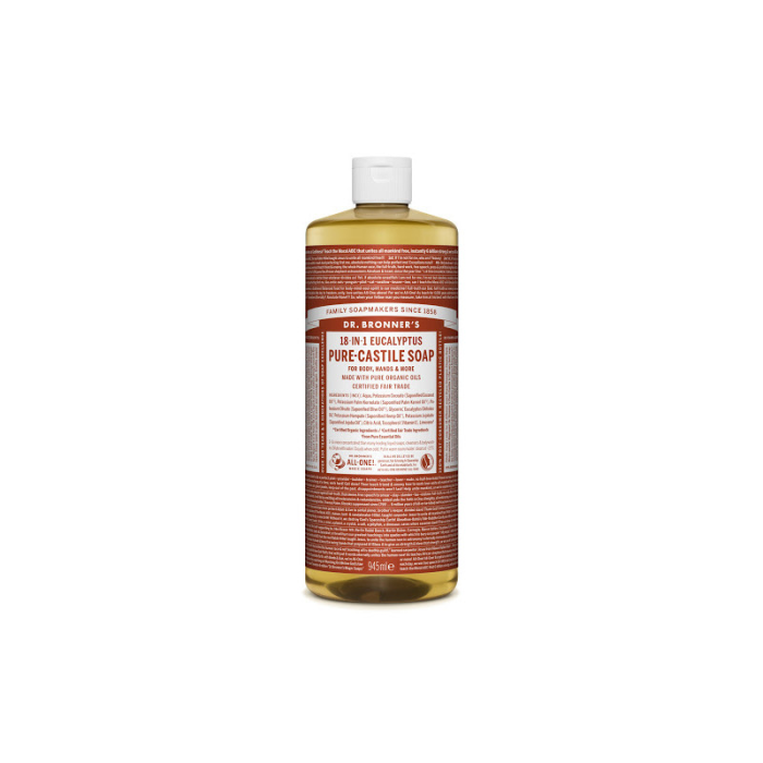 Dr. Bronner's Jabón Líquido Eucalipto 945 mL