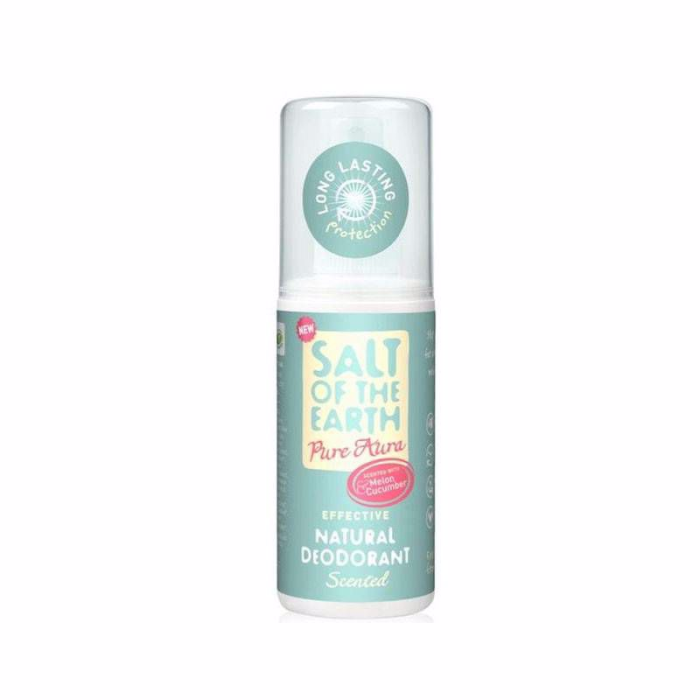 Salt Of The Earth Pure Aura Unisex Pepino Y Melon Spray 100 mL Desodorante