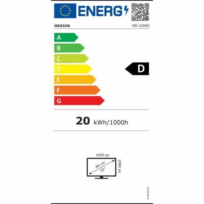 Pantalla PC Gamer Curva - MEDION MD22093 - 32 FHD - Panel VA - 1 ms - 165 Hz - HDMI/DP - Freesync