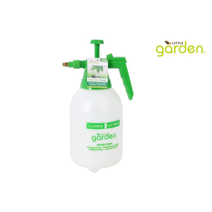 Little Garden Pulverizador de Presión 2 Litros para Jardín - Modelo F 18x14x33 cm (12 Unidades)