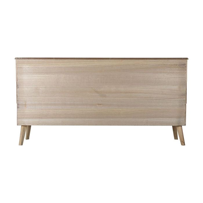 Aparador DKD Home Decor Dorado Marrón claro Madera de Paulonia Madera MDF 157 x 40 x 80 cm 1 Aparador DKD Home Decor Dorado Marrón claro Madera de Paulonia Madera MDF 157 x 40 x 80 cm 1