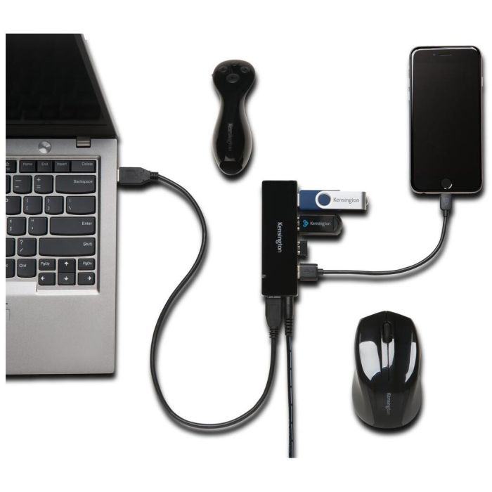 Hub USB Kensington K39122EU 2