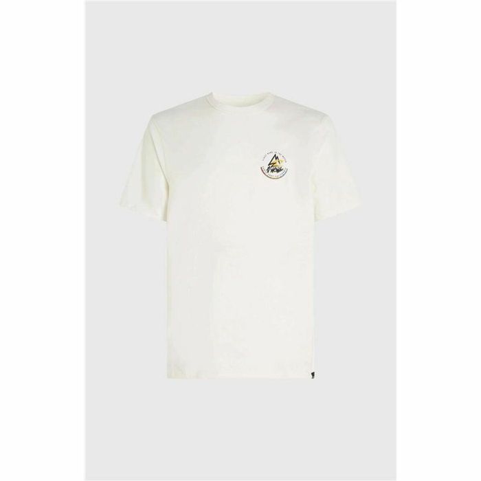 Camiseta de Manga Corta Hombre O'Neill Trvlr  Blanco 5