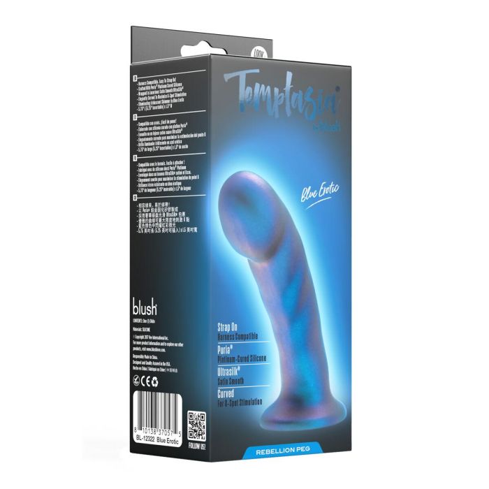 Dildo Blush Temptasia Azul 1