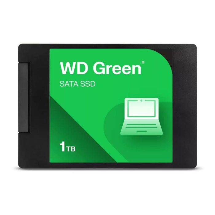 Western Digital WD Green SSD 1TB 2.5" SATA III 3D NAND Disco Duro Interno para Portátil y Sobremesa, hasta 545 MB/s
