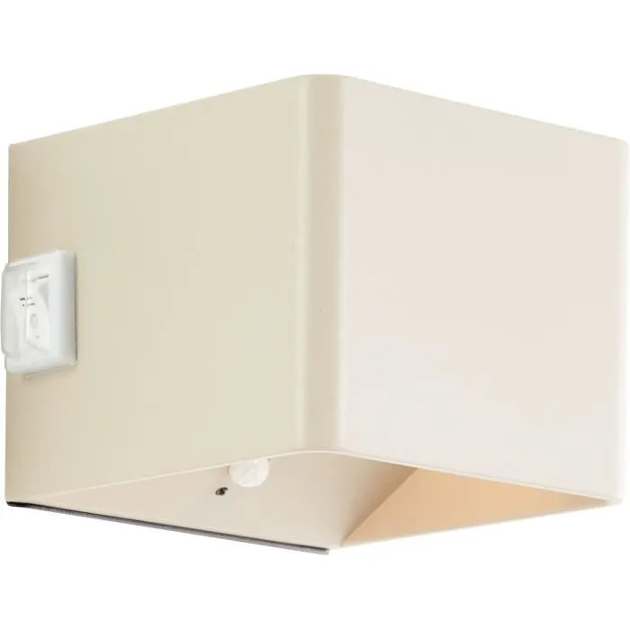 Brilliant Aplique Magnético Exterior ISEO G8012609 Recargable Crema LED Sensor 4W 300lm 3000K USB