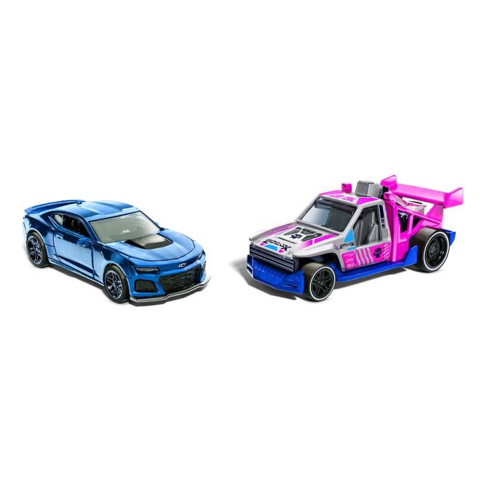 Mattel HPR91 Hot Wheels Pack 2 Coches De Carreras 1:43 Vehículos Metálicos con Detalles Auténticos 1 Mattel HPR91 Hot Wheels Pack 2 Coches De Carreras 1:43 Vehículos Metálicos con Detalles Auténticos 1