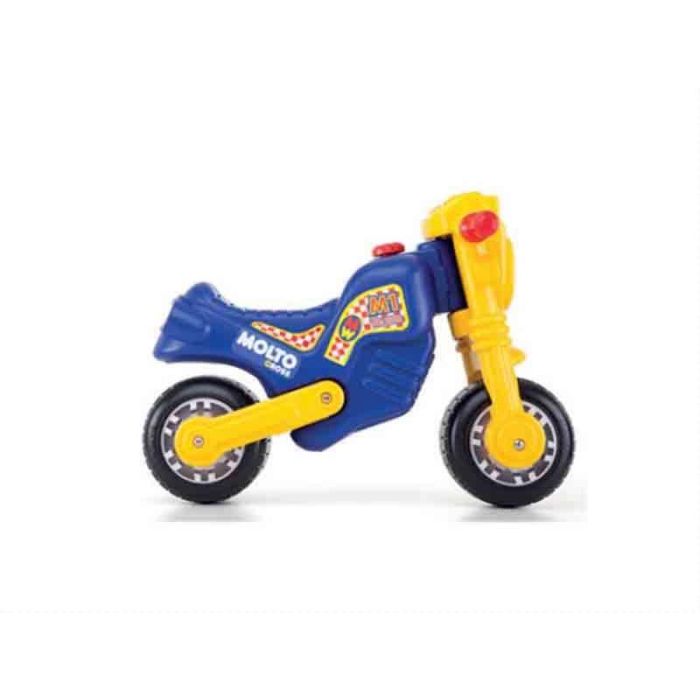 Molto Correpasillos Cross Clásico, Vehículo Infantil de 63 cm, para Bebés a Partir de 18 Meses, Material Plástico de Alta Durabilidad 1 Molto Correpasillos Cross Clásico, Vehículo Infantil de 63 cm, para Bebés a Partir de 18 Meses, Material Plástico de Alta Durabilidad 1