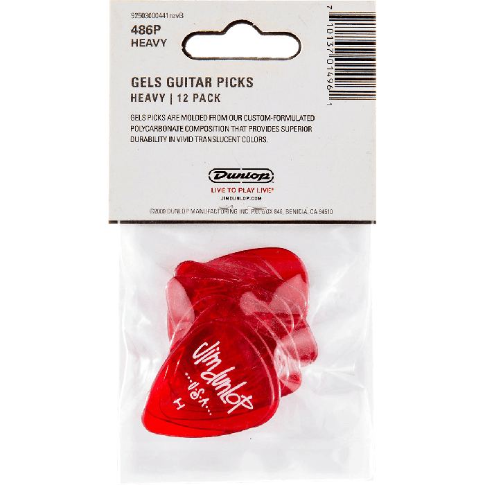Pack 12 Púas Gels - Heavy 4