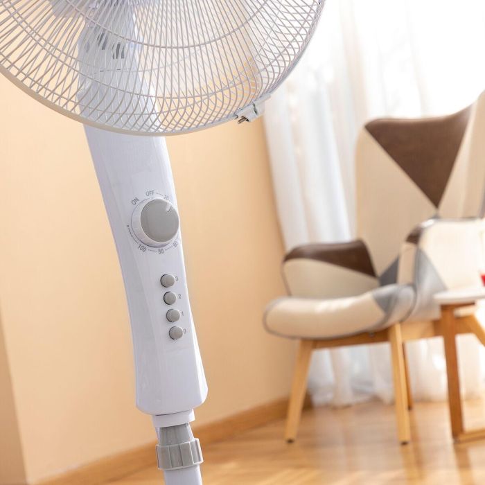 Ventilador de Pie InnovaGoods Freshinn Blanco 45 W 3 Ventilador de Pie InnovaGoods Freshinn Blanco 45 W 3