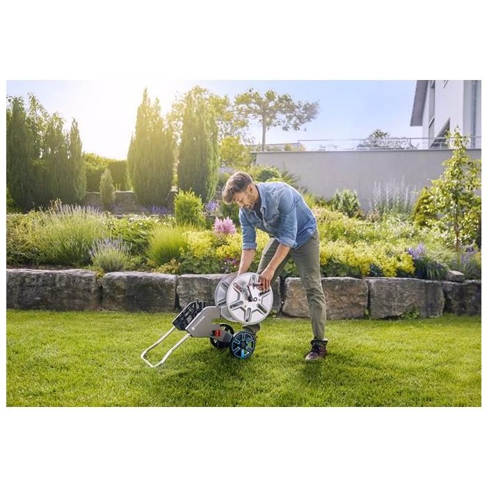 Gardena Schlauchwagen CleverRoll M Easy Metall Set 6 Gardena Schlauchwagen CleverRoll M Easy Metall Set 6