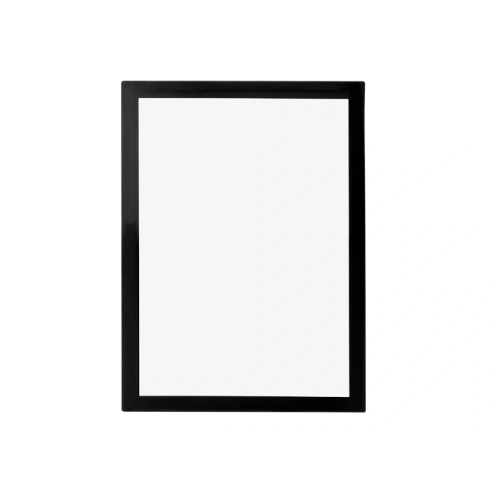 Liderpapel Marco Porta Anuncios Magnético DIN A4 Negro Adhesivo Removible 4